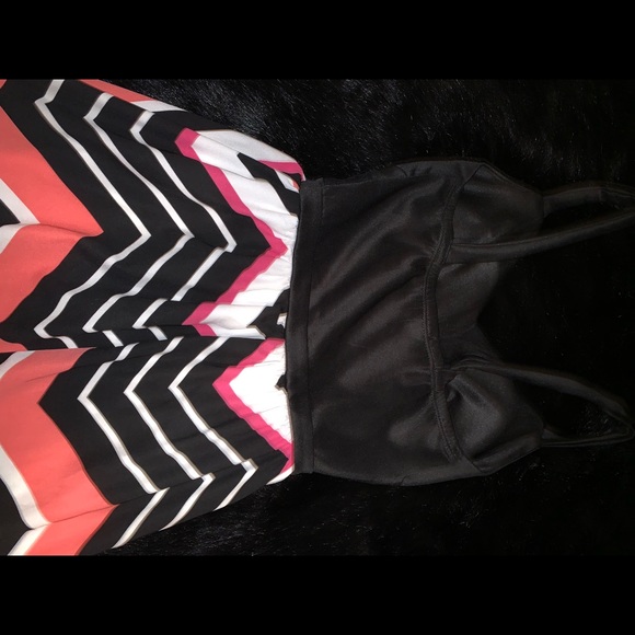 High Low Mesh Inset Dress! - Picture 2 of 4